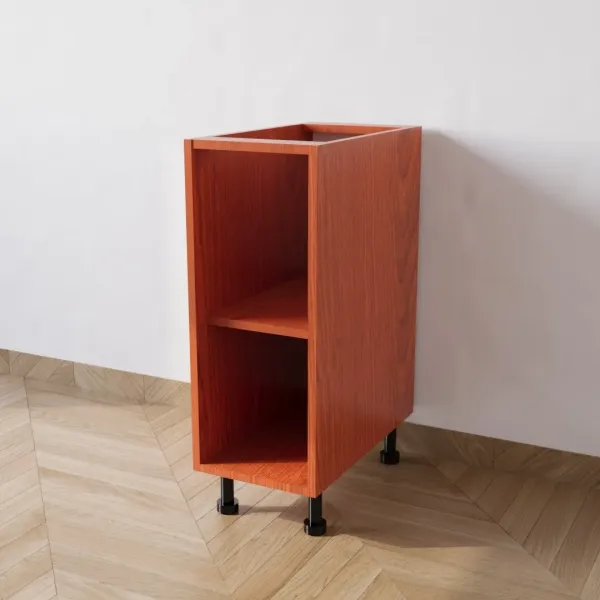 Mobile Base per Cucina senza Anta di Colore Ciliegio