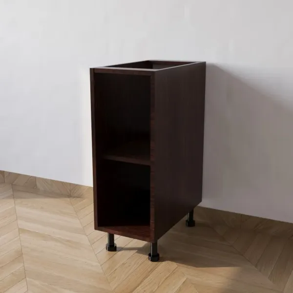 Mobile Base per Cucina senza Anta di Colore Wenge