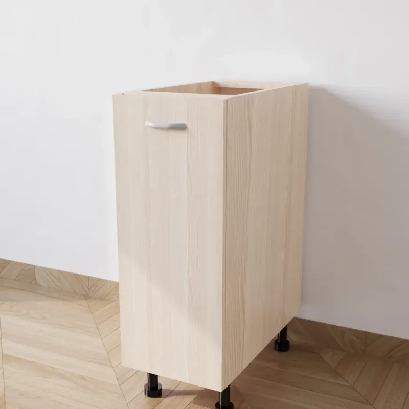 Mobile Base per Cucina compreso di Ante di Colore Rovere