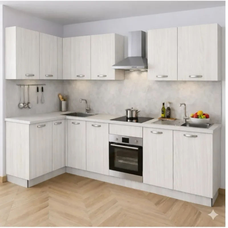 copia di Mobile Base Forno da 60 cm Larice Bianco