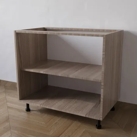 Mobile Base per Cucina senza Anta di Colore Olmo