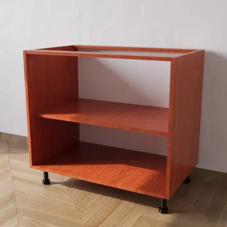 Mobile Base per Cucina senza Anta di Colore Ciliegio