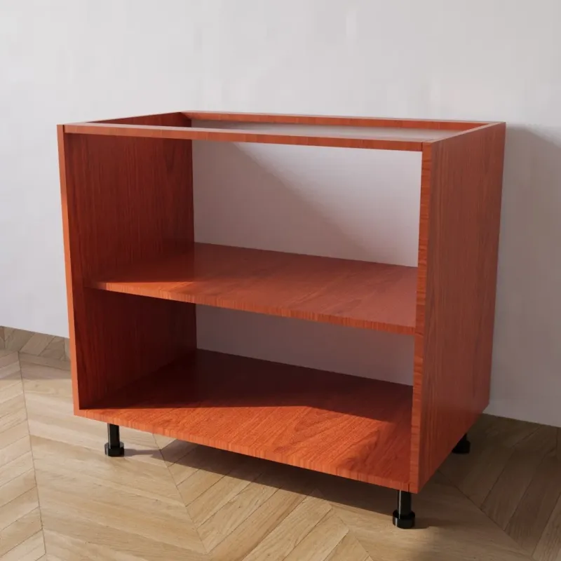 Mobile Base per Cucina senza Anta di Colore Ciliegio