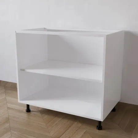 Mobile Base per Cucina compreso di Ante di Colore Bianco 2