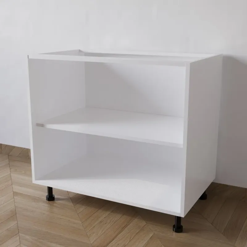 Mobile Base per Cucina compreso di Ante di Colore Bianco
