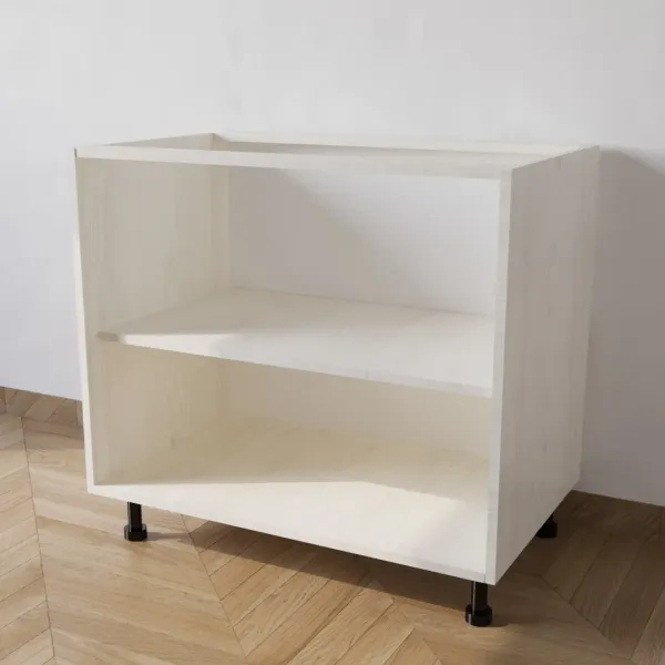 Acquista ora Mobile Base per Cucina compreso di Ante di Colore Larice Bianco su calandrelli.net