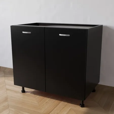 Acquista ora Mobile Base per Cucina compreso di Ante di Colore Nero su calandrelli.net