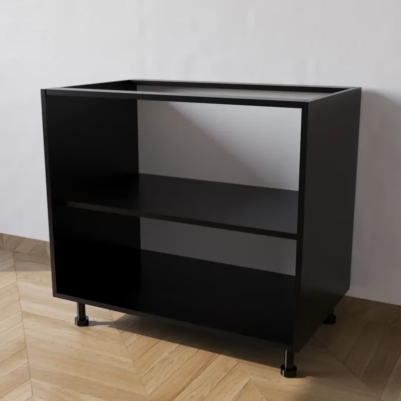 Acquista ora Mobile Base per Cucina compreso di Ante di Colore Nero su calandrelli.net