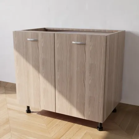 Mobile Base per Cucina compreso di Ante di Colore Olmo