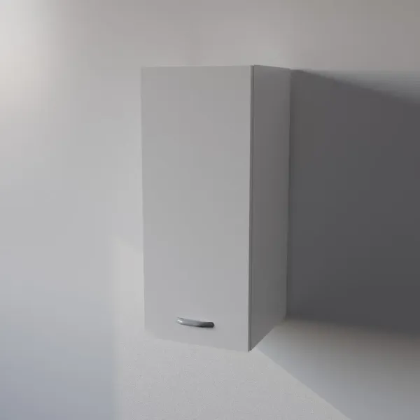 Pensile Cucina in Legno Nobilitato Bianco con 1 Anta Altezza 72 cm