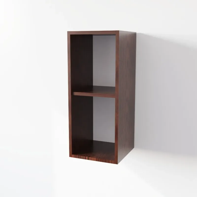Pensile Cucina in Legno Nobilitato Wenge con 1 Anta Altezza 72 cm