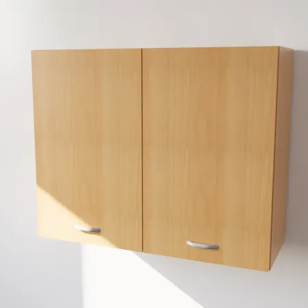 copia di Pensile Cucina in Legno Nobilitato Faggio con  Ante Altezza 72 cm