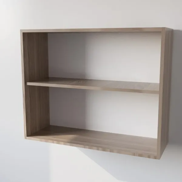 Pensile Cucina in Legno Nobilitato Olmo con Ante Altezza 72 cm