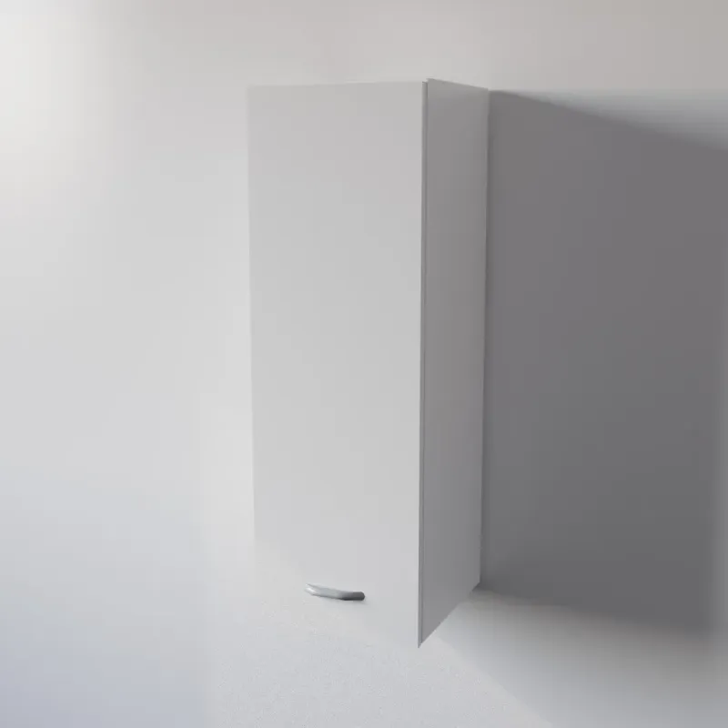 Pensile Cucina in Legno Nobilitato Bianco con 1 Anta Altezza 90 cm