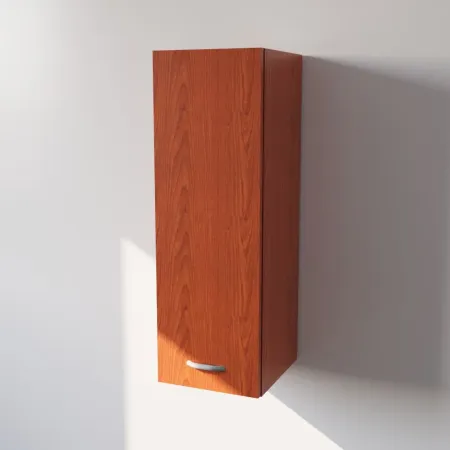 Pensile Cucina in Legno Nobilitato Ciliegio con 1 Anta Altezza 90 cm
