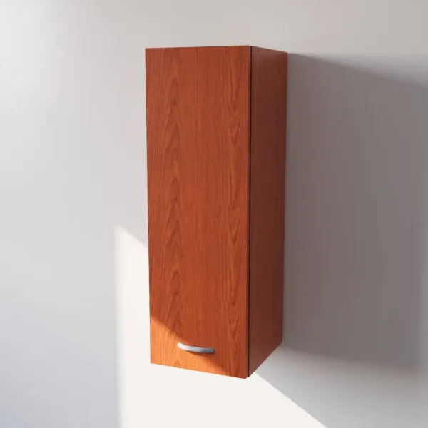 Pensile Cucina in Legno Nobilitato Ciliegio con 1 Anta Altezza 90 cm