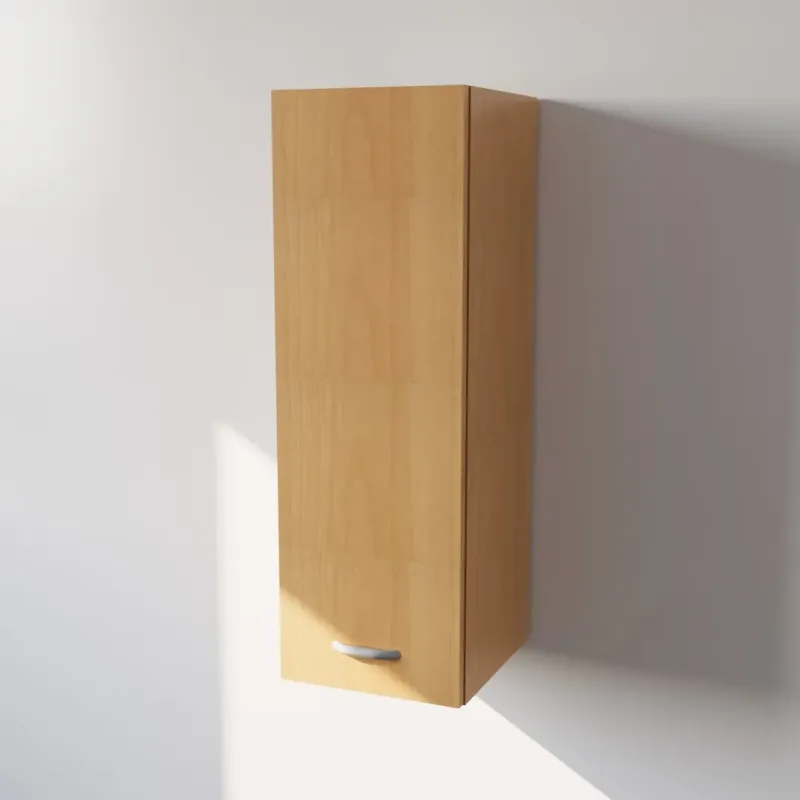 Pensile Cucina in Legno Nobilitato Faggio con 1 Anta Altezza 90 cm