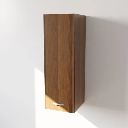 copia di Pensile Cucina in Legno Nobilitato Noce con 1 Anta Altezza 90 cm