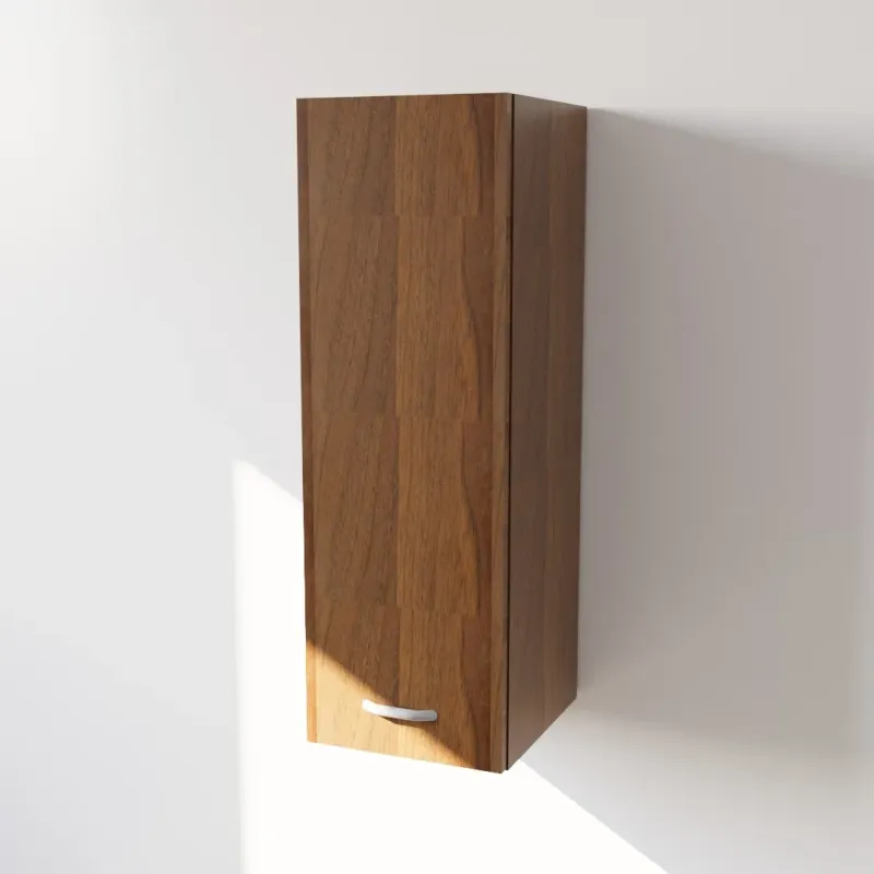 copia di Pensile Cucina in Legno Nobilitato Noce con 1 Anta Altezza 90 cm