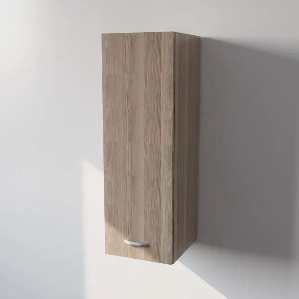 Pensile Cucina in Legno Nobilitato Olmo con 1 Anta Altezza 90 cm