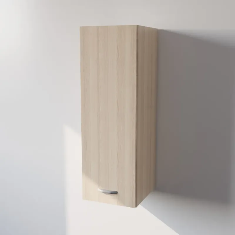 Pensile Cucina in Legno Nobilitato Rovere con 1 Anta Altezza 90 cm