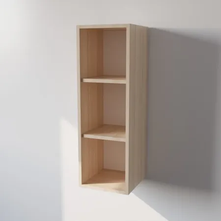 Pensile Cucina in Legno Nobilitato Rovere con 1 Anta Altezza 90 cm 2