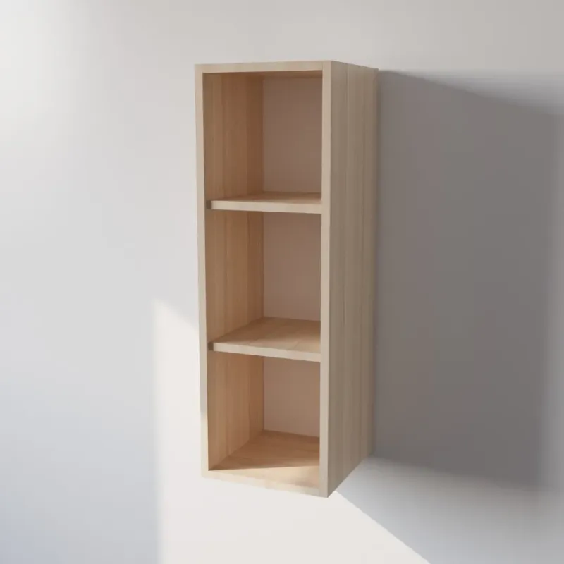Pensile Cucina in Legno Nobilitato Rovere con 1 Anta Altezza 90 cm