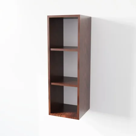 Pensile Cucina in Legno Nobilitato Wenge con 1 Anta Altezza 90 cm 2