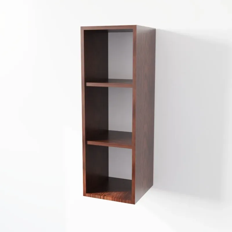 Pensile Cucina in Legno Nobilitato Wenge con 1 Anta Altezza 90 cm