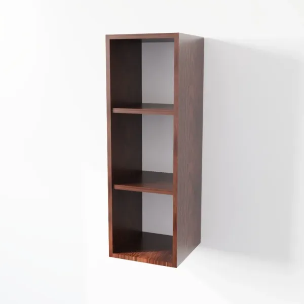 Pensile Cucina in Legno Nobilitato Wenge con 1 Anta Altezza 90 cm