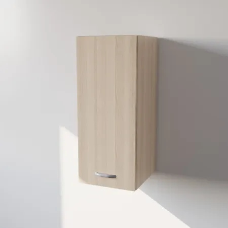 Pensile Cucina in Legno Nobilitato Rovere con 1 Anta Altezza 72 cm