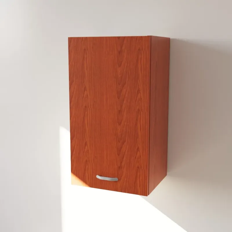 Pensile Scolapiatti Cucina in Legno Nobilitato Ciliegio Altezza 72 cm