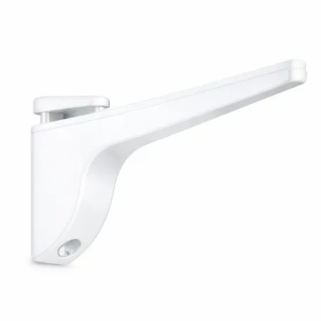 Coppia di Reggimensola per Piani in Legno e Vetro Bianco