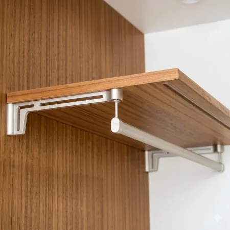 Reggimensola per Piani in Legno-Cabina Armadio 2