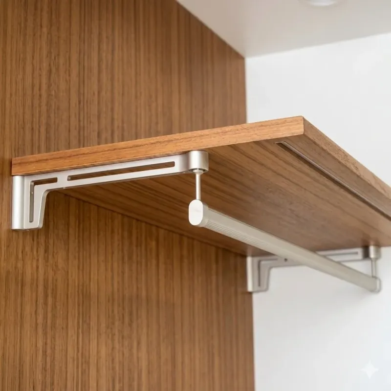 Reggimensola per Piani in Legno-Cabina Armadio