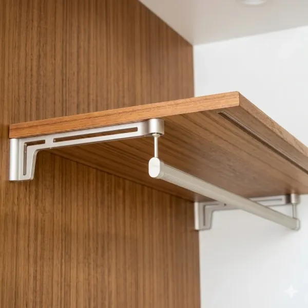 Reggimensola per Piani in Legno-Cabina Armadio