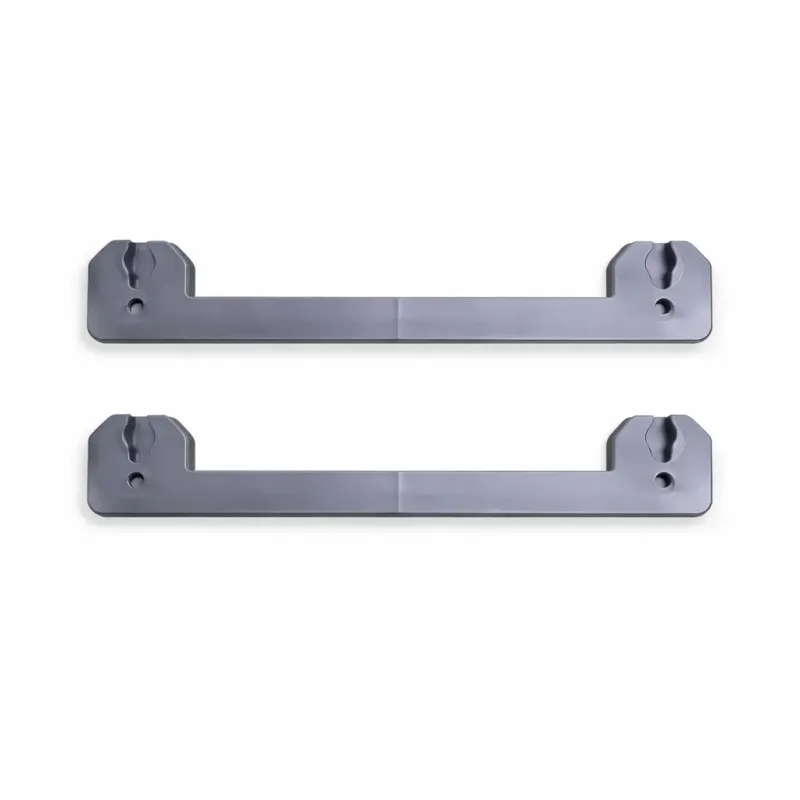 Supporti laterali in plastica per scolapiatti in acciaio inox