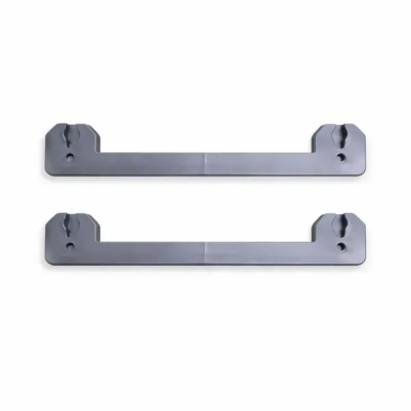 Supporti laterali in plastica per scolapiatti in acciaio inox