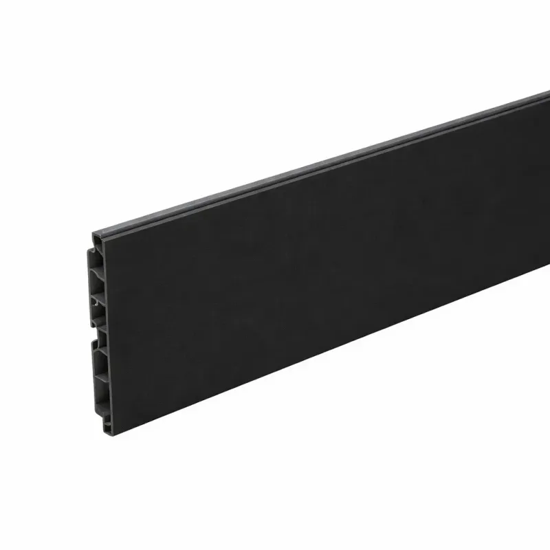 Zoccolatura per cucina in PVC di Colore Nero