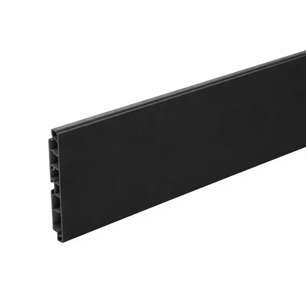 Zoccolatura per cucina in PVC di Colore Nero