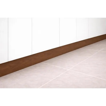 Zoccolatura per cucina in PVC di Colore Noce Scuro 2