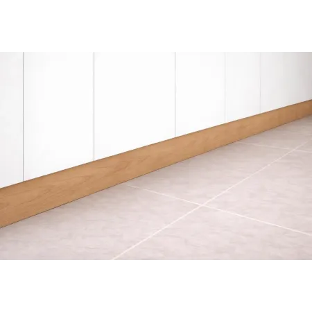 Zoccolatura per cucina in PVC di Colore Noce Chiaro 2