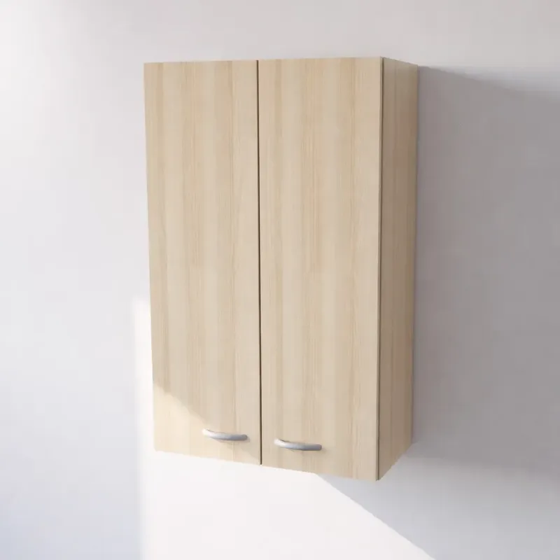 Pensile Cucina in Legno Nobilitato Rovere con Ante Altezza 90 cm