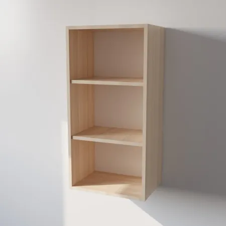 Pensile Cucina in Legno Nobilitato Rovere con Ante Altezza 90 cm 2