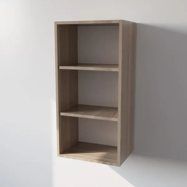 Pensile Cucina in Legno Nobilitato Olmo con Ante Altezza 90 cm