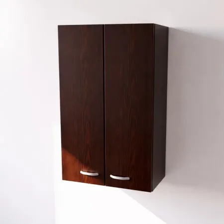 Pensile Cucina in Legno Nobilitato Wenge con Ante Altezza 90 cm