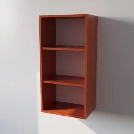 Pensile Cucina in Legno Nobilitato Ciliegio con Ante Altezza 90 cm 2
