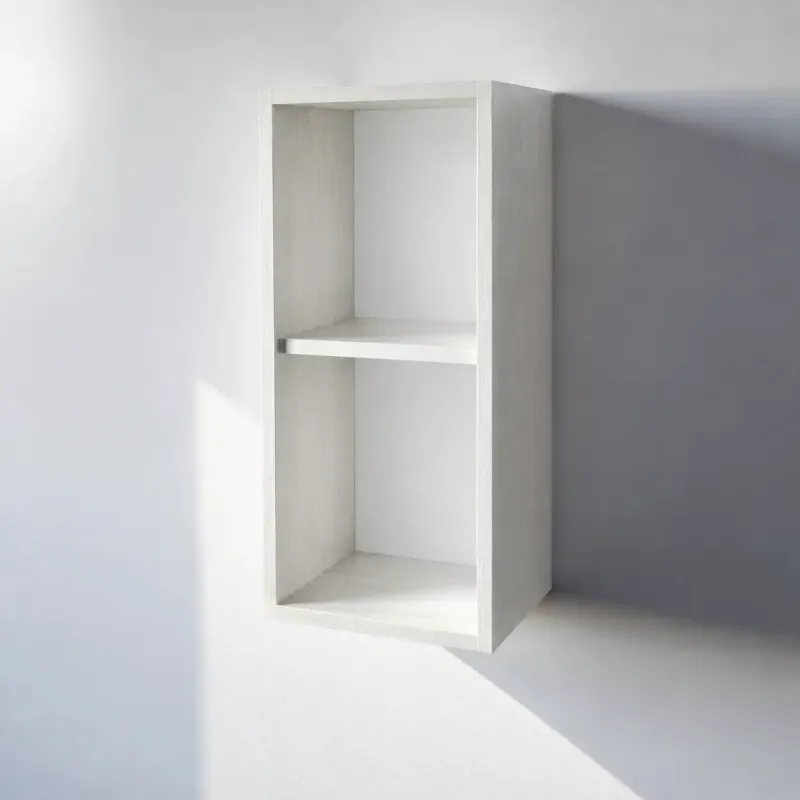 Pensile Cucina in Legno Nobilitato Bianco Frassino con 1 Anta Altezza 72 cm