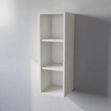 Pensile Cucina in Legno Nobilitato Bianco Frassino con 1 Anta Altezza 90 cm 2