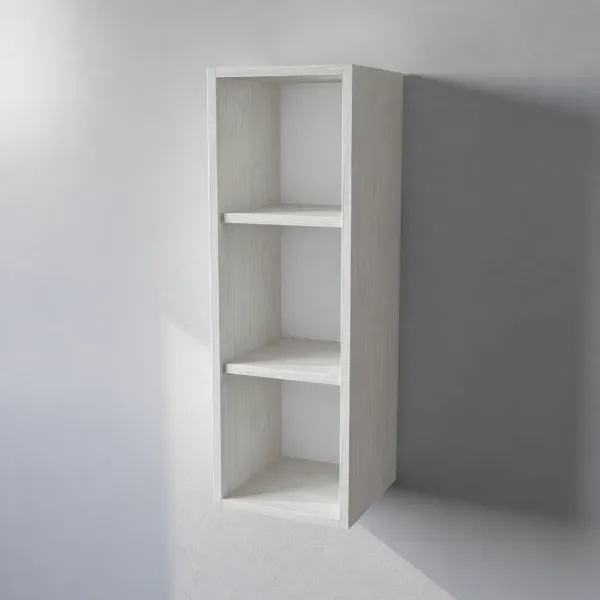 Pensile Cucina in Legno Nobilitato Bianco Frassino con 1 Anta Altezza 90 cm